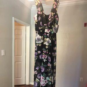 Black Flower Jumpsuit